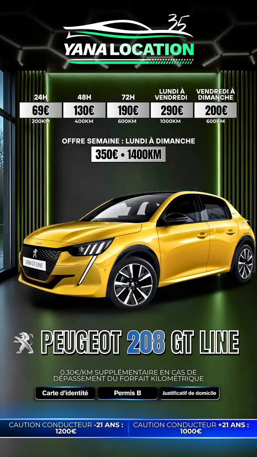Peugeot 208 GT Line